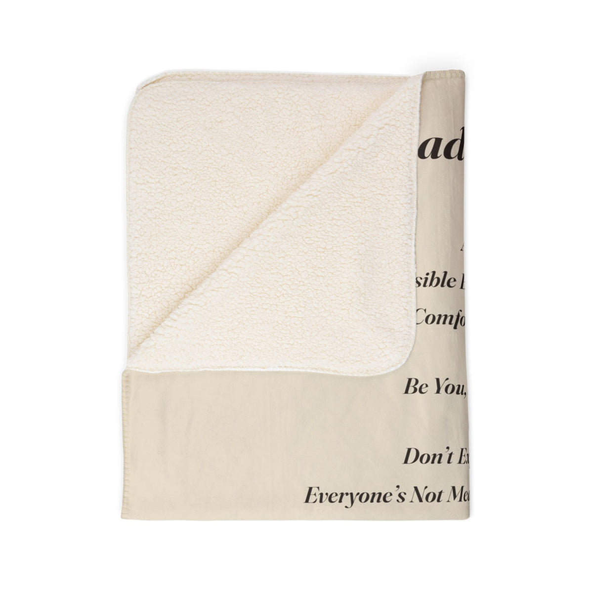 My Daddy Used to Say: All the Sayings Heavyweight Fleece Blanket