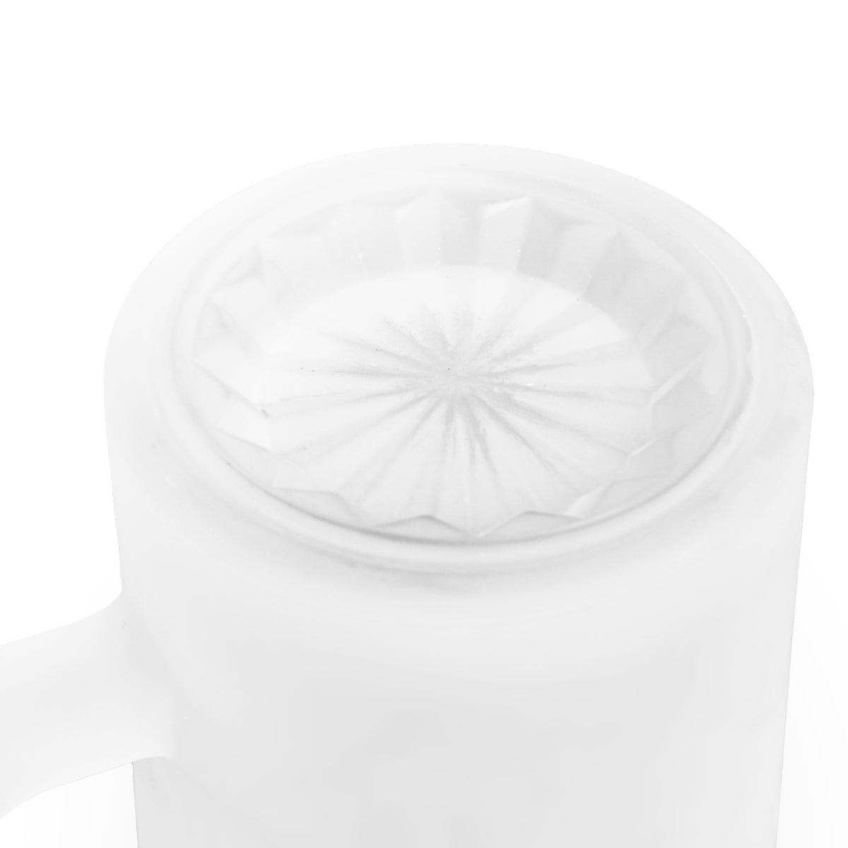 My Daddy Used to Say: Play to Win Frosted Glass Beer Mug