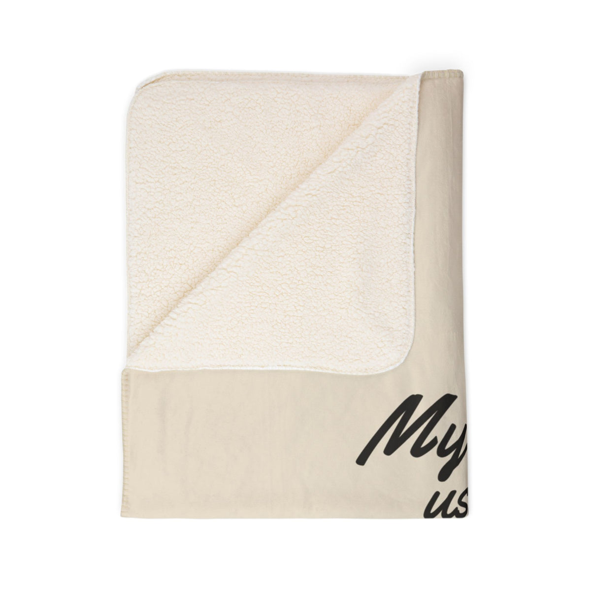 My Daddy Used to Say: Anything Is Possible Between the Four Fingers and the Thumb Heavyweight Fleece Blanket