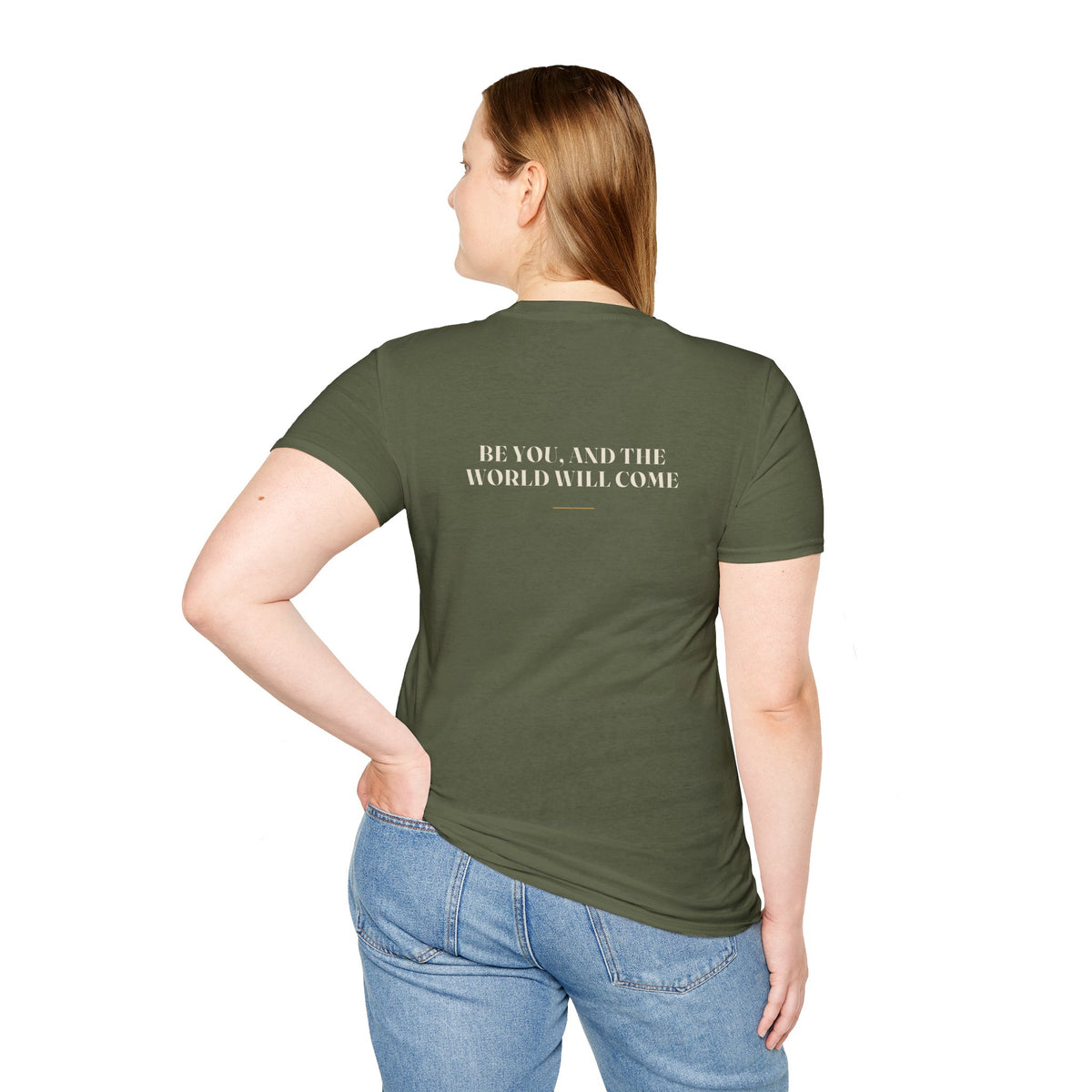 My Daddy Used to Say: Be You, and the World Will Come Tee (Dark Colors)