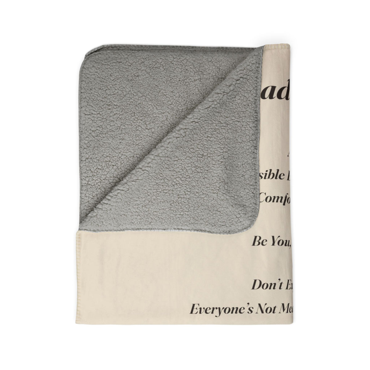 My Daddy Used to Say: All the Sayings Heavyweight Fleece Blanket