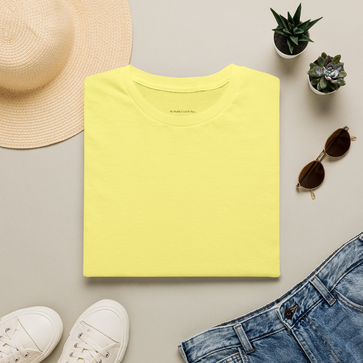 My Daddy Used to Say: Anything Is Possible Between the Four Fingers and the Thumb Tee (Light Colors)
